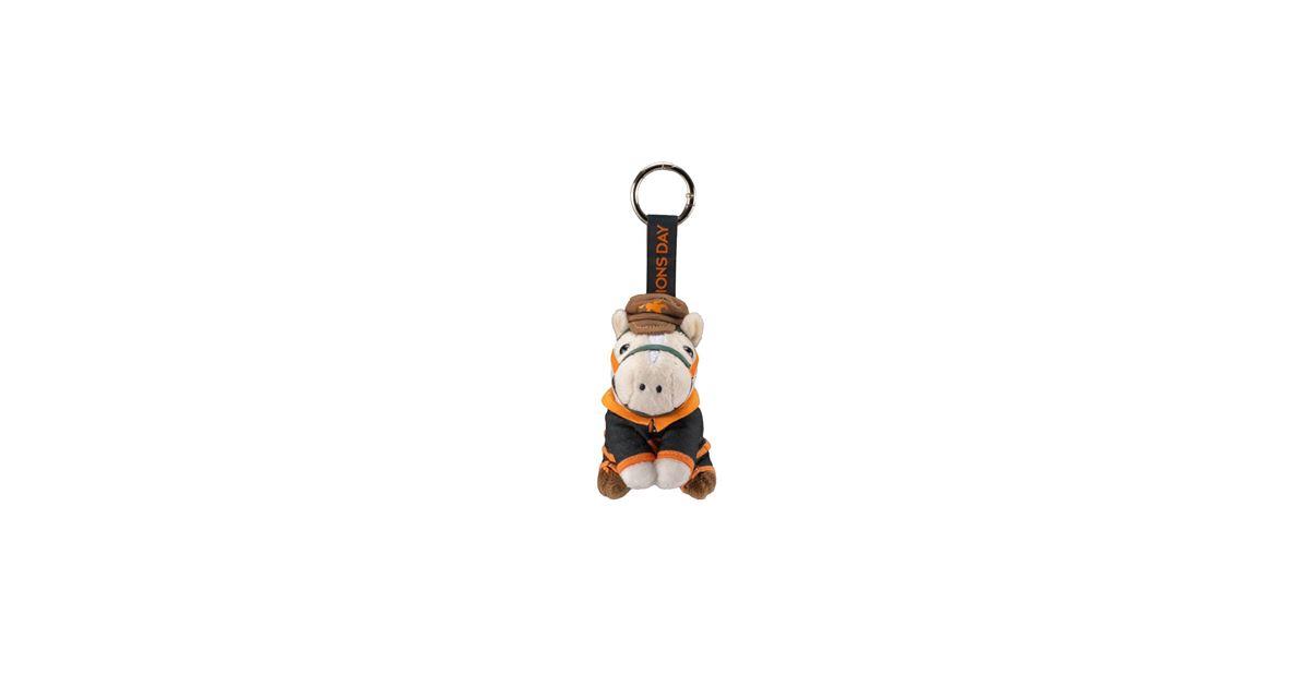 Gift at Races. 2026 FWD Champions Day - Mini Sitting Horse Plush Keychain