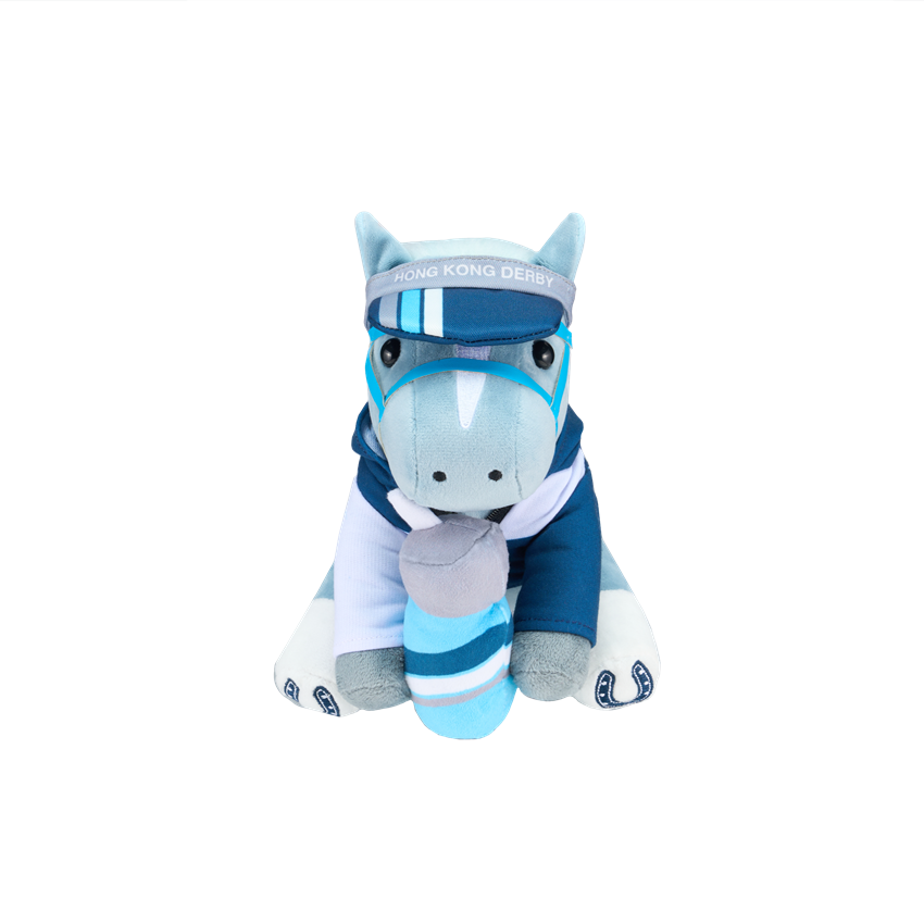 Picture of 2025 BMW Hong Kong Derby - Sitting Horse Plush with Outfit Set