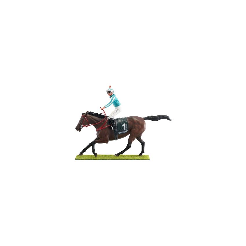 Picture of Champion Horse Mini Metal Figurine - Romantic Warrior