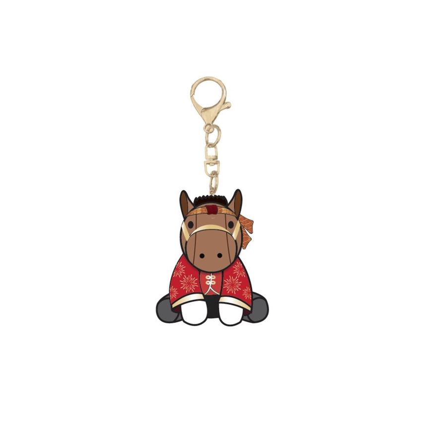 Picture of 2025 National Day - Mini Sitting Horse Plush Keychain