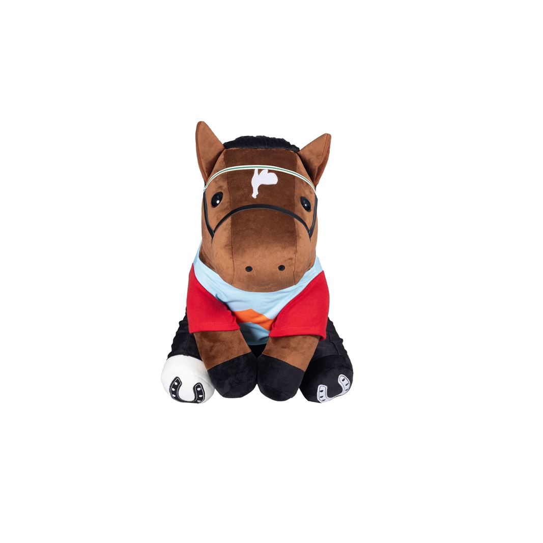 Gift at Races. Sitting Horse Plush (40cm) - Ka Ying Rising